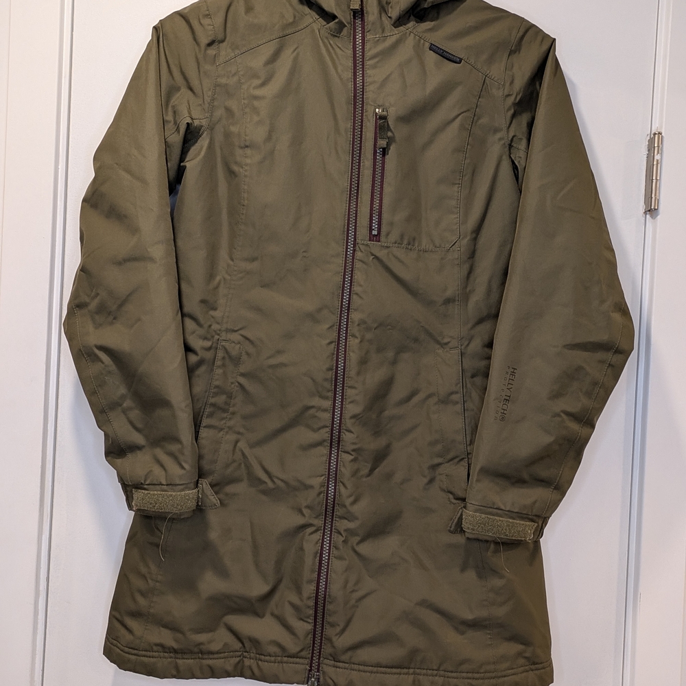 Helly Hansen Long Belfast Waterproof Hooded Jacke… - image 3